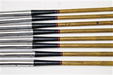 Circa 1940 MacGregor Ben Hogan Complete 2-9 Iron Set - Rec. No. 2360 - (Updated Description)