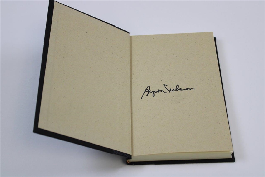 Byron Nelson Signed 1995 'The Little Black Book' JSA ALOA
