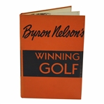 Byron Nelson Signed 1946 'Byron Nelson's Winning Golf' Book JSA #AB82008