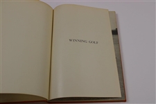 Byron Nelson Signed 1946 'Byron Nelson's Winning Golf' Book JSA #AB82008