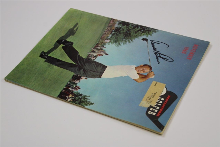 Arnold Palmer Signed 1960 Professional Golfer Magazine - November JSA #AB82009