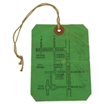 1957 Masters Tournament SERIES Badge #5008 with Original String - Doug Ford Winner