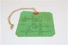 1957 Masters Tournament SERIES Badge #5008 with Original String - Doug Ford Winner