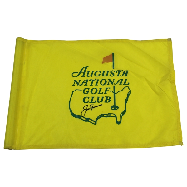 Jack Nicklaus Signed Augusta National Golf Club Course Flown Flag JSA ALOA