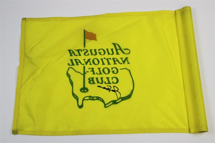 Jack Nicklaus Signed Augusta National Golf Club Course Flown Flag JSA ALOA