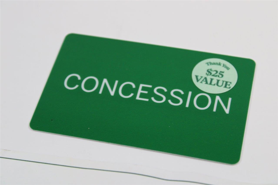 Masters Tournament 'Thank You' to Augusta Community with Concession & Chair Vouchers