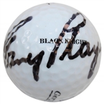 Gary Player Signed Personal Logo Black Knight Golf Ball JSA ALOA