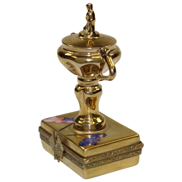 Hal Sutton's 1999 Ryder Cup at The Country Club Trophy Keepsake Box