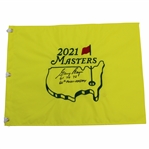 Gary Player Signed 2021 Masters Flag with 61-74-78 & 60th Anniversary JSA ALOA