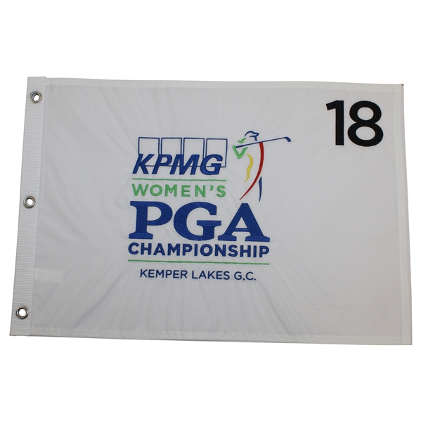 2018 KPMG Women's PGA Championship at Kemper Lakes Embroidered Flag
