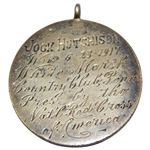 1917 American Red Cross Patriotic Open Tournament Winner's Medal Won by Jock Hutchison - US Open Supplement?