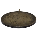 1917 American Red Cross Patriotic Open Tournament Winner's Medal Won by Jock Hutchison - US Open Supplement?