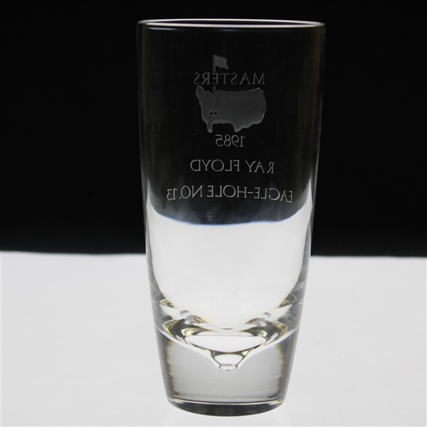 Ray Floyd's 1985 Masters Tournament Hole No. 13 Steuben Crystal Eagle Glass
