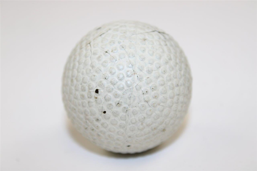 Circa 1900-1910 The Conqueror Bramble Golf Ball