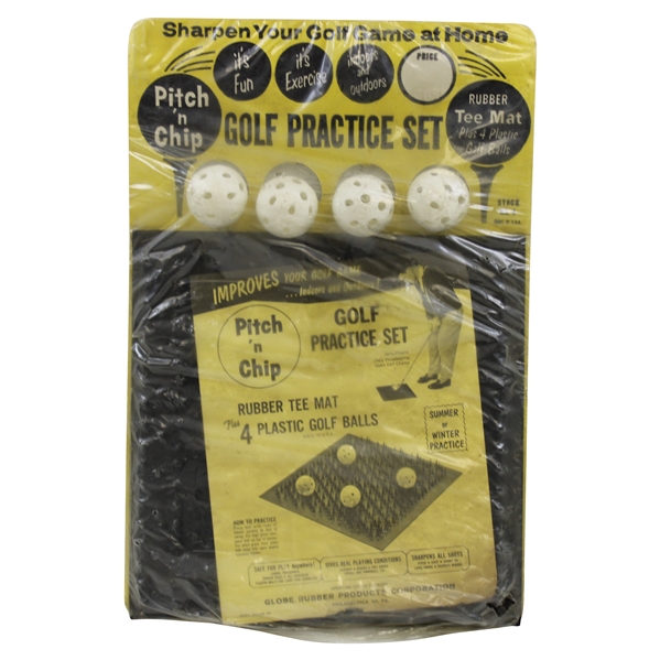 Vintage Unopened 'Golf Practice Set' - Pitch & Chip with Rubber Tee Mat