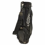 Classic Callaway Golf Black Canvas Golf Bag