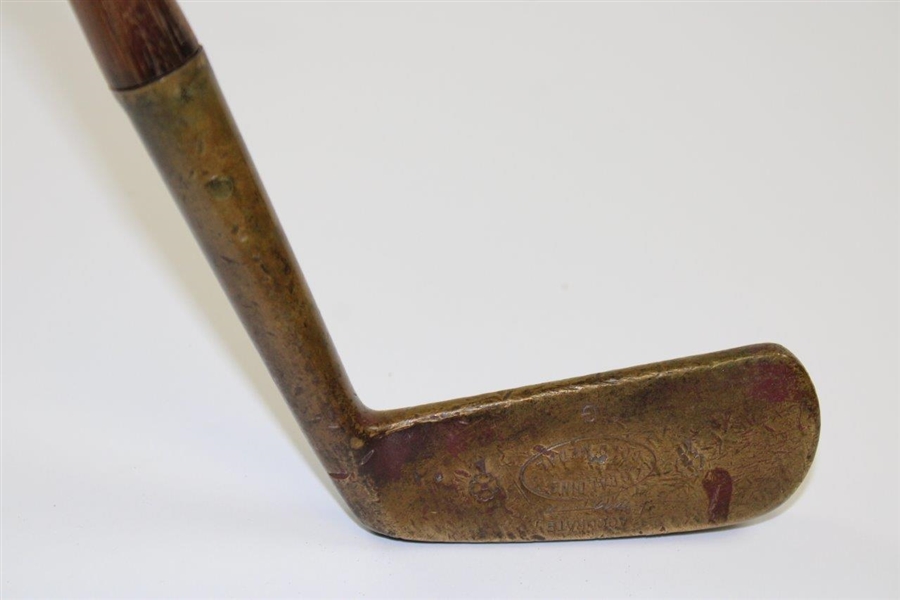 Spalding Accurate Gold Metal Brass Head Putter