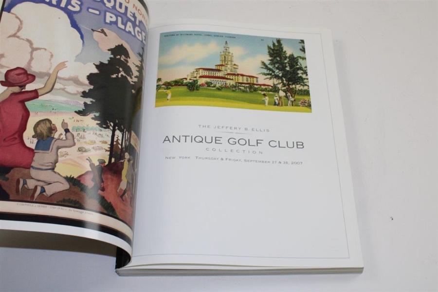 2007 Sotheby's Catalog: The Jeffrey B. Ellis Antique Golf Club Collection