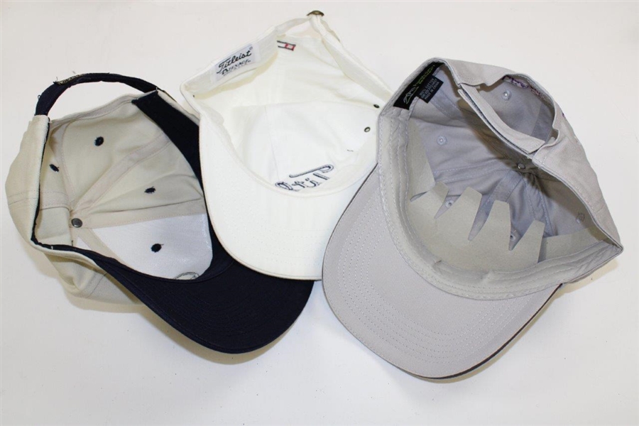 Two (2) Chi-Chi Rodriguez Signed Hats with Duval Signed Personal Hat - Chi-Chi Rodriguez Collection JSA ALOA