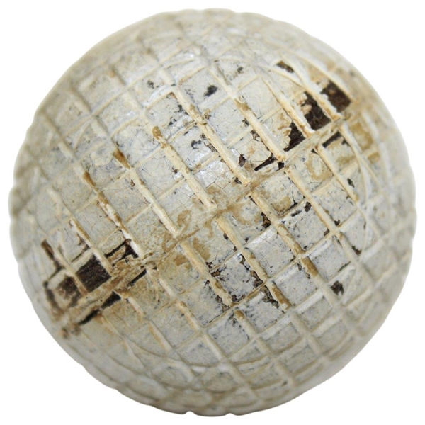 Vintage Cock of the Walk Macnell's Pat. Golf Ball from Frank Hardison Collection - Excellent Condition