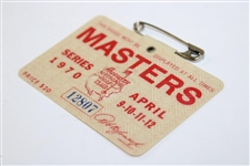 1970 Masters Tournament SERIES Badge #12807 - Billy Casper Winner