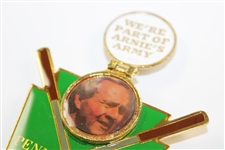 Arnold Palmer Latrobe 'Arnie's Army' Lions Club 'Home of Arnold Palmer' Pocket Crest