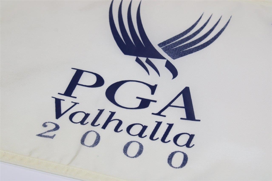 2000 PGA at Valhalla White Screen Flag - Tiger Woods' 5th Major Win