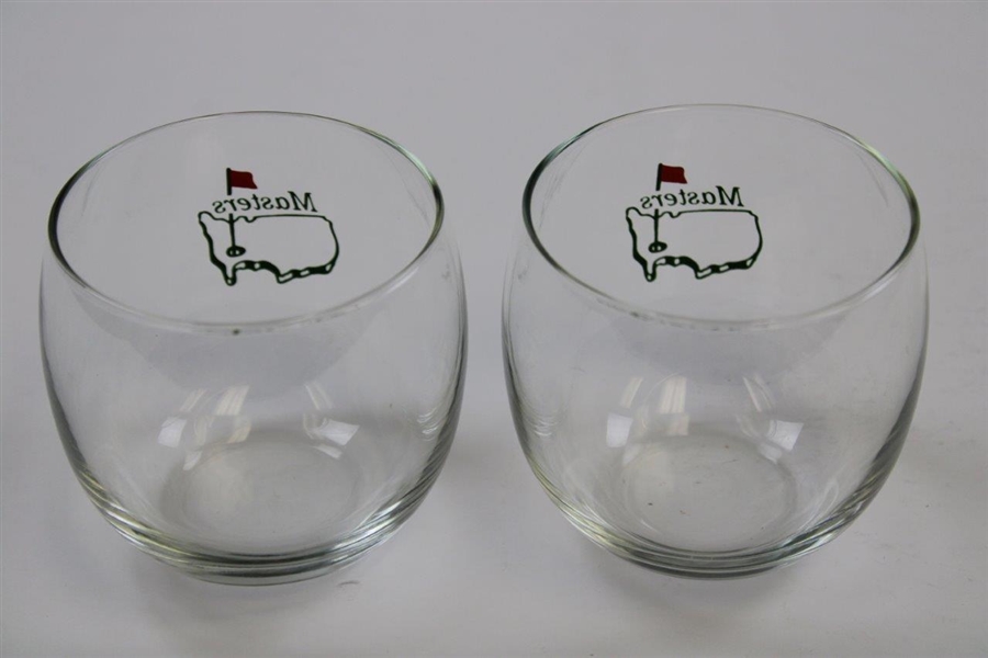 Pair of Undated Masters Tournament Logo Glasses