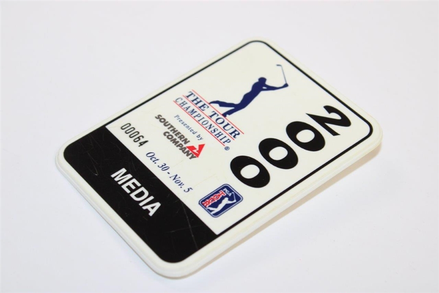 2000 The Tour Championship Media Badge #064 - Phil Mickelson Winner