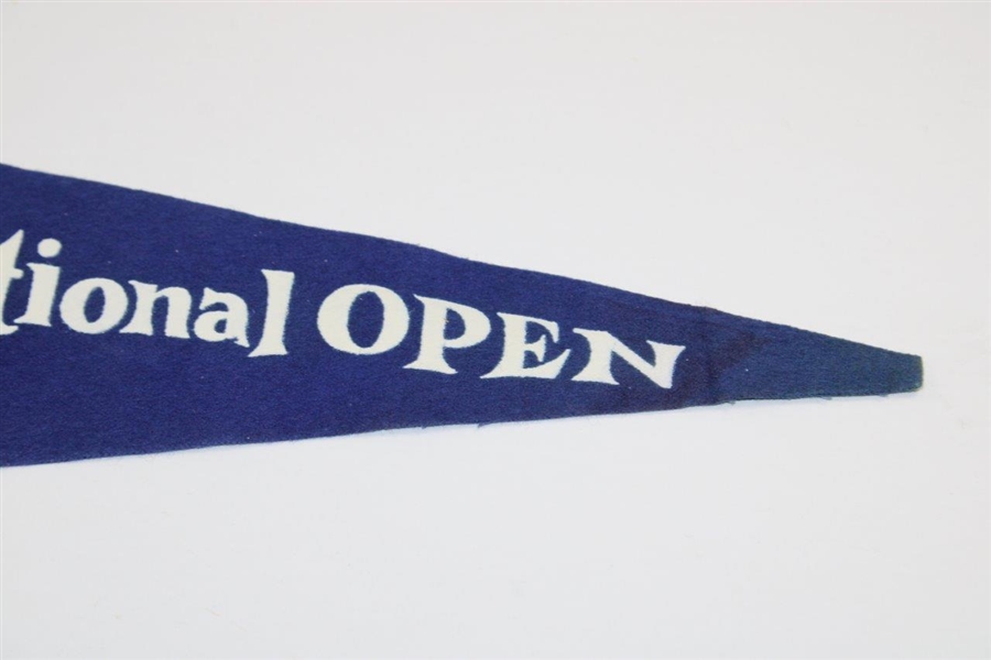 Vintage 1962 U.S. Open at Oakmont Pennant - Jack Nicklaus & Arnold Palmer Playoff