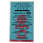 1996 Greater Milwaukee Open Series Ticket - Tigers Professional Debut!