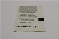 1996 Greater Milwaukee Open Series Ticket - Tiger's Professional Debut!
