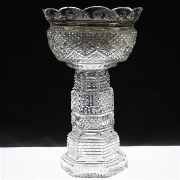 Chi-Chi Rodriguez's 1986 Senior Tournament Players Championship Sam Snead Glass Trophy - Senior Major!