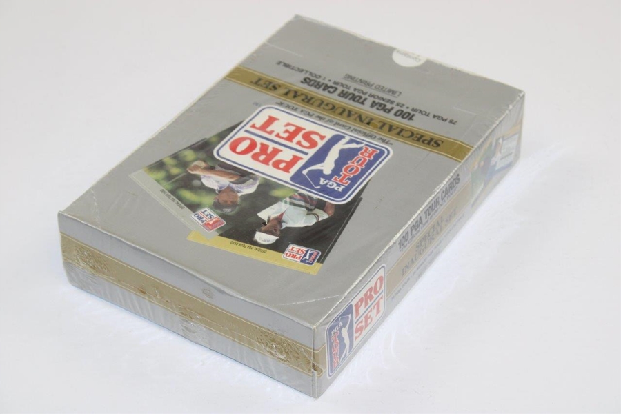 1990 PGA Tour Pro-Set Golf Cards Sealed 4 Pack - Unopened