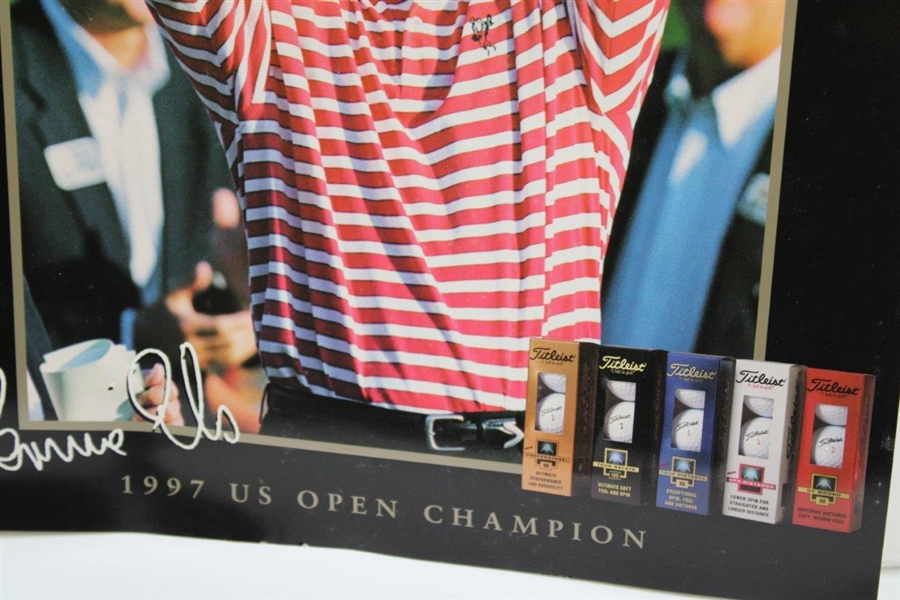 Tiger Woods, Ernie Els, & Davis Love III 1997 Titelist Promotional Posters