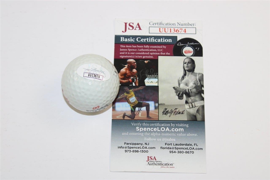 John Daly Signed Personal Logo Arkansas Golf Ball JSA #UU13674