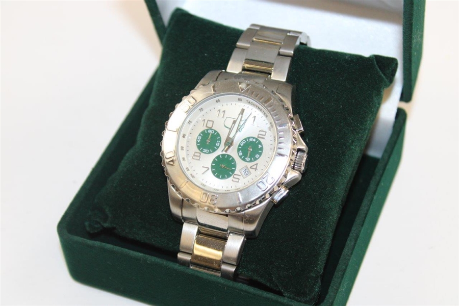 2008 Masters Tournament Ltd Ed Official Stainless Steel Watch in Original Box #0107/1000