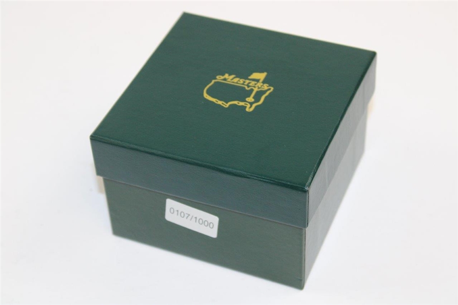2008 Masters Tournament Ltd Ed Official Stainless Steel Watch in Original Box #0107/1000