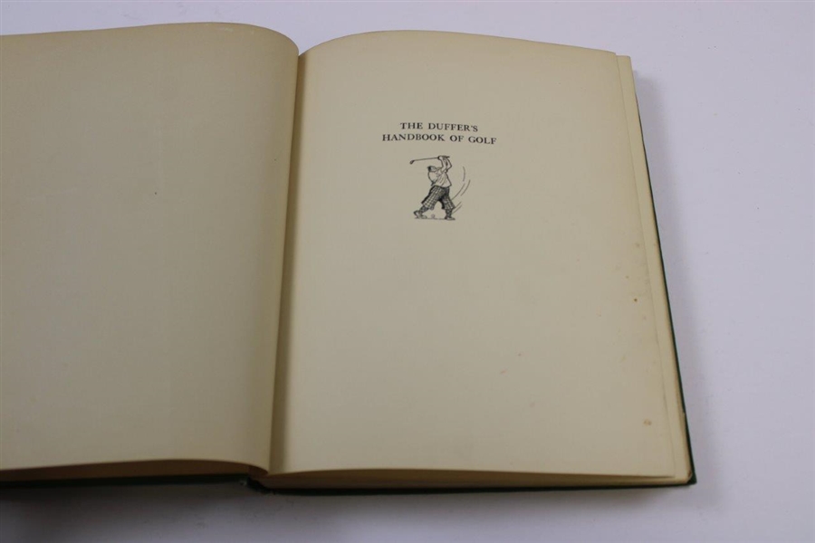 1926 'The Duffer's Handbook of Golf by Grantland Rice And Claire Briggs - 9th