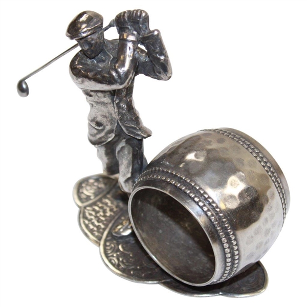 Classic Figural Golf Themed Napkin Holder 