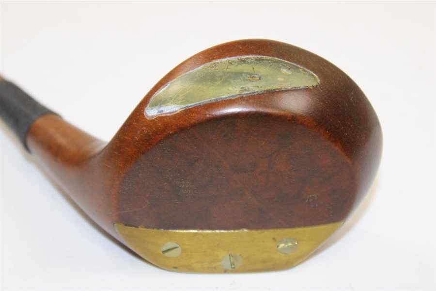 A.G. Spalding & Bros. Fancy Face Wood with 'TJ LL' Stamped on Head