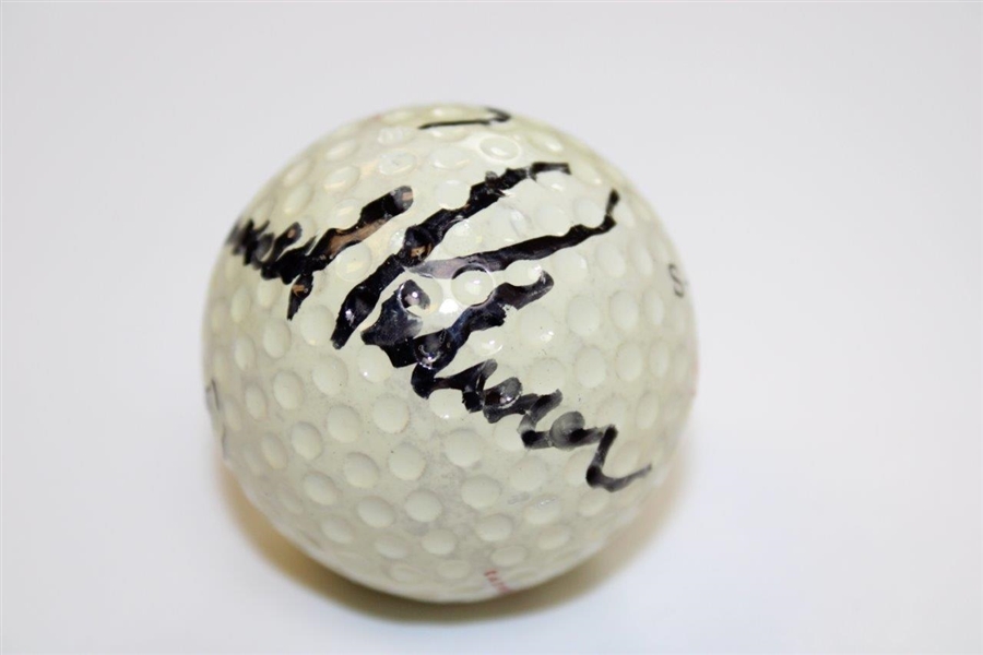 Arnold Palmer Signed Personal Logo S-91 'Arnold Palmer' Golf Ball JSA ALOA