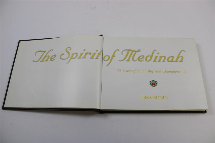 2001 1st Ed 'Spirit of Medinah - 75 Years of Fellowship & Championships' by Tim Cronin