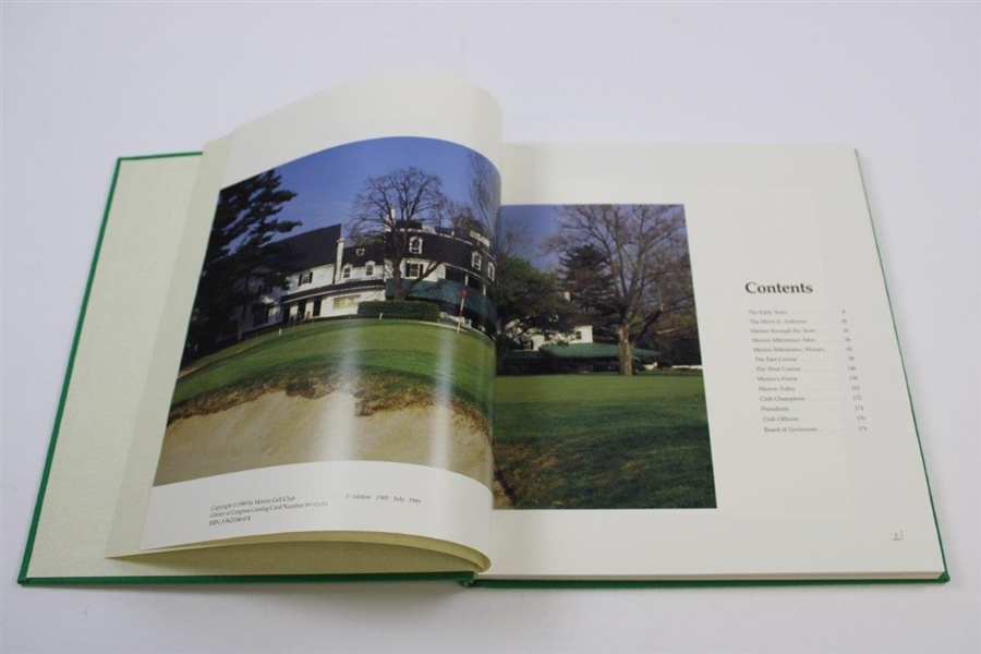 Golf at Merion' Ltd First Edition Book with Slip Cover - Out of 1500