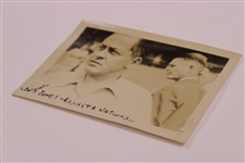 Circa 1940's Bob Jones at Augusta National Original Photo from Henry Cotton Archive