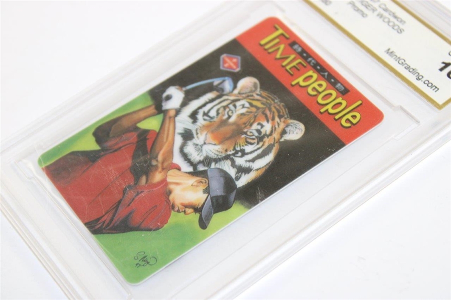 Tiger Woods 1997 Cardwon Promo Card MGS #20043360 GEM MT 10