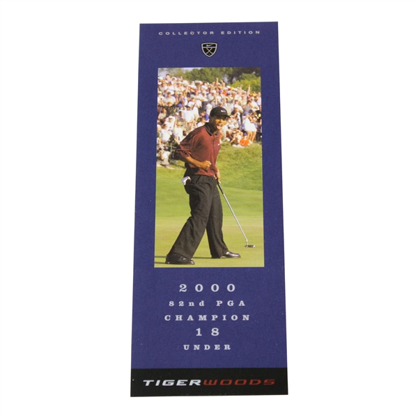 Tiger Woods 2000 82nd PGA Champion 18 Under Collector Edition Card