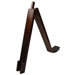 A Mahogany And Brass Club Measuring Device Made by Will Roberto