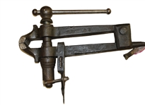 Circa 1860 Heavy Metal Club Maker's One Legged Vice - Will Roberto Collection