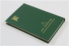 1972 The Country Club at Brookline Hard Cover Club Year Book